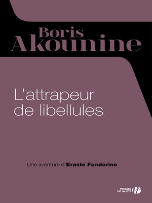 cover image of L'attrapeur de libellules